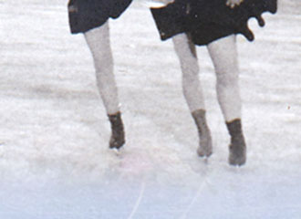 Eislaufen am Fischbach - F.M. Hämmerle